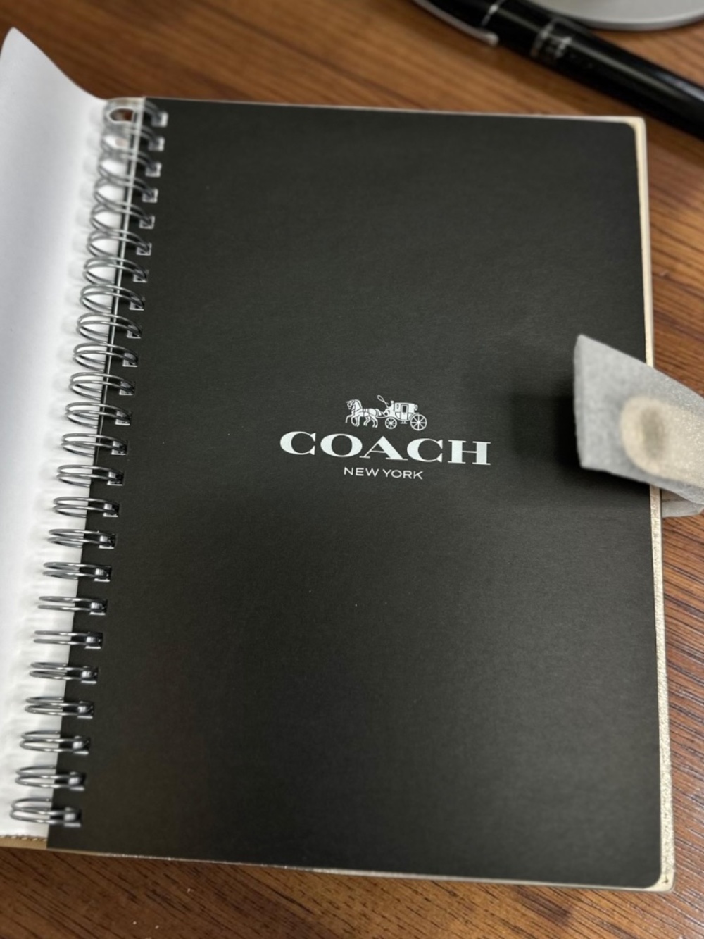 Coach Signature Notebook Cover with Notebook - Picture 3 of 5